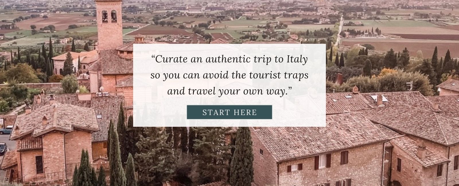 Away to Italy travel planning