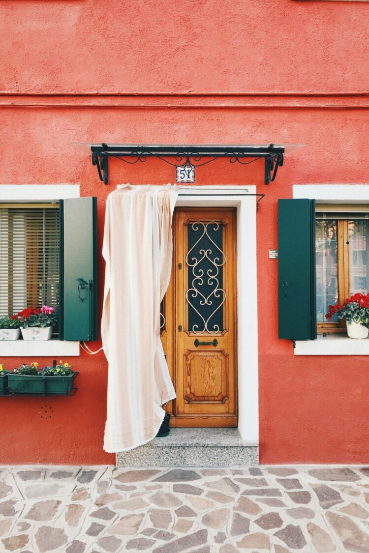 Door in Murano Italy