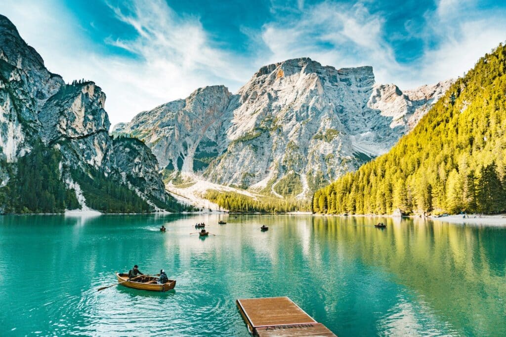 Lake in Northern Italy