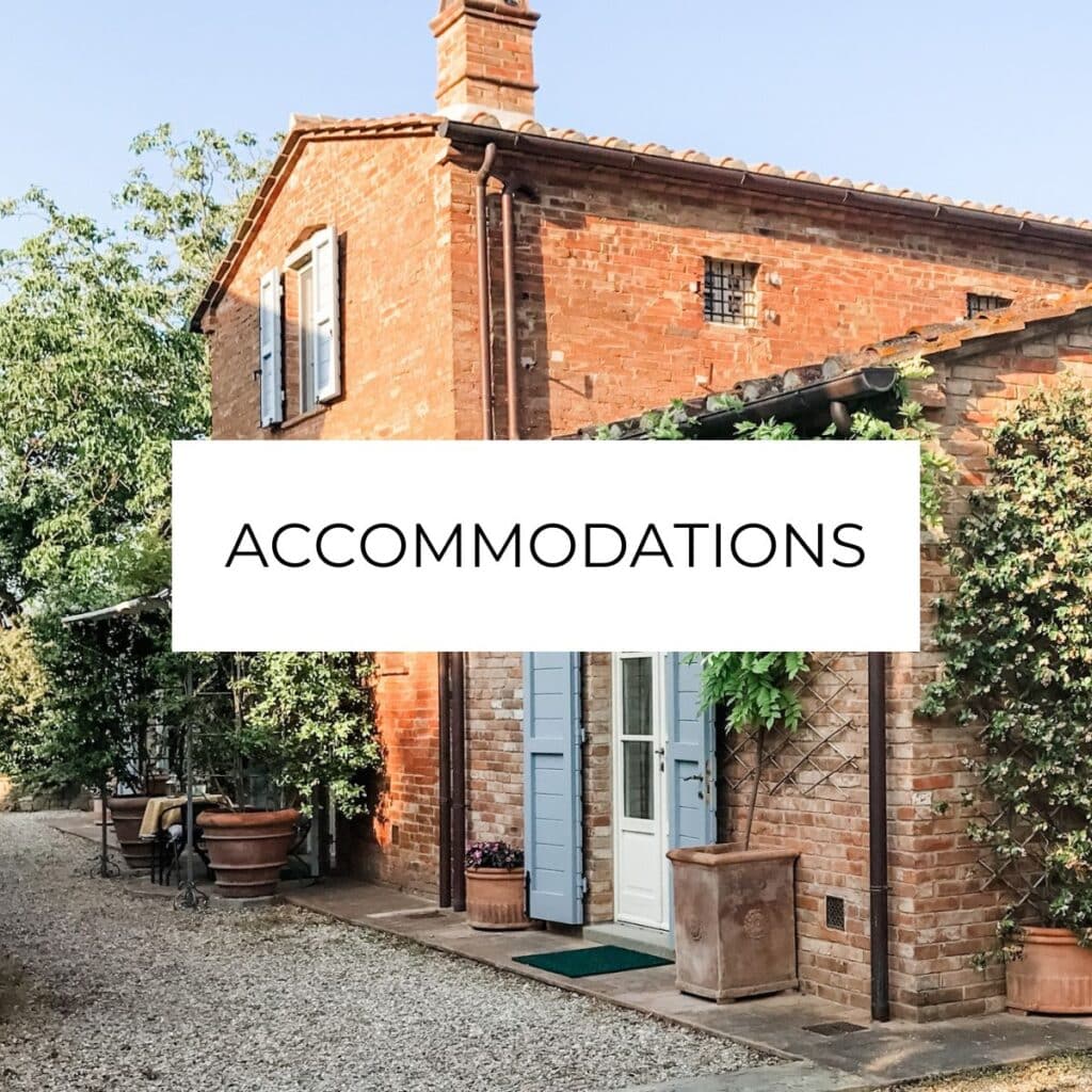 Accommodations in Italy