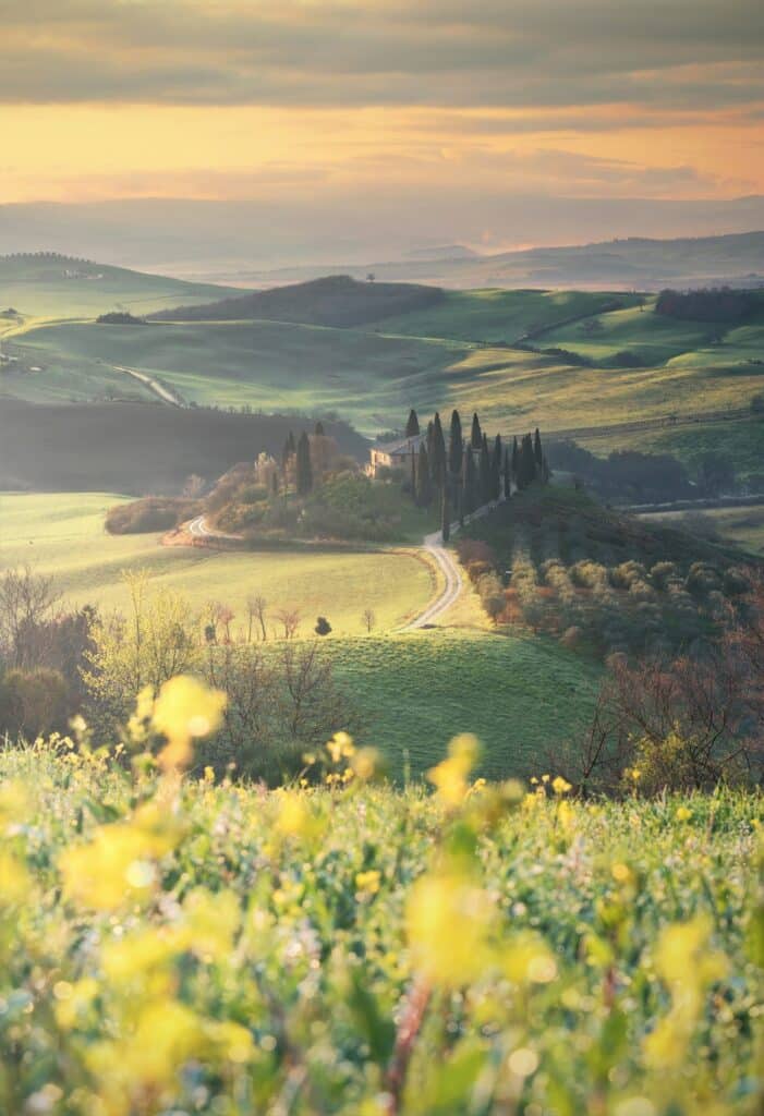 Tuscany countyside