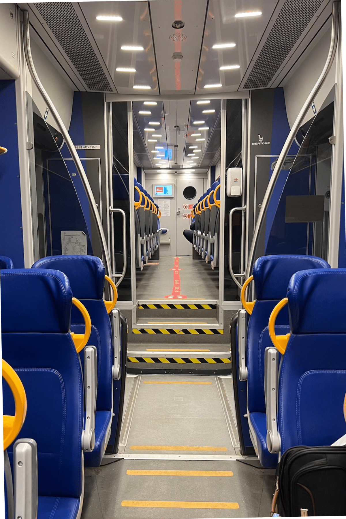 train travel in Italy