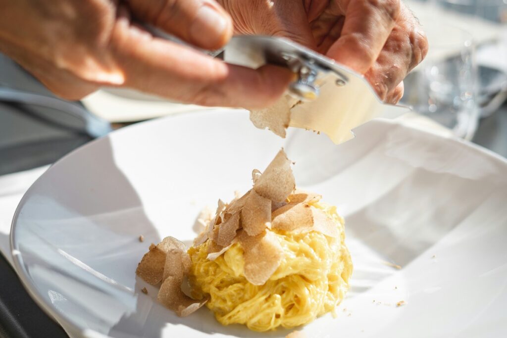 Truffle pasta piedmont