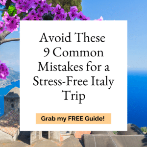 Italy travel planning tips