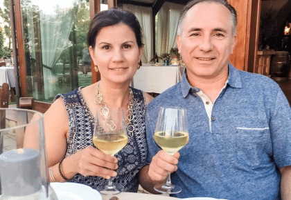 amy lamparelli away to italy