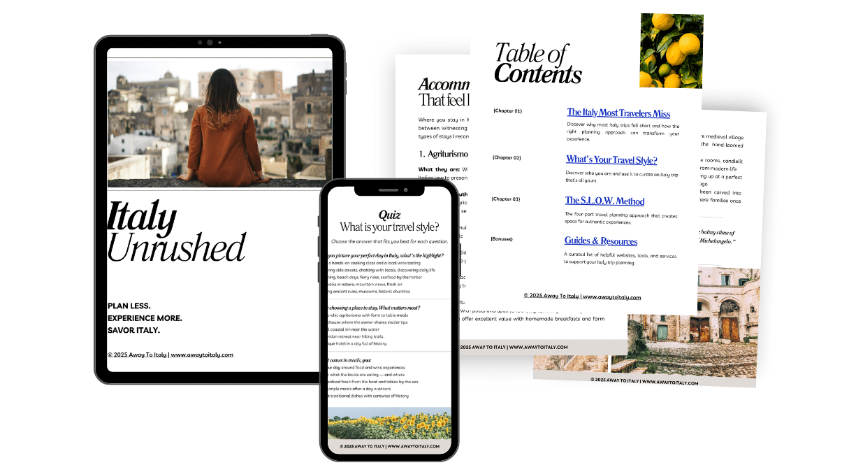 Cover image of Italy Unrushed eBook
