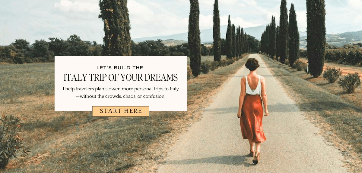 Away to Italy travel planning
