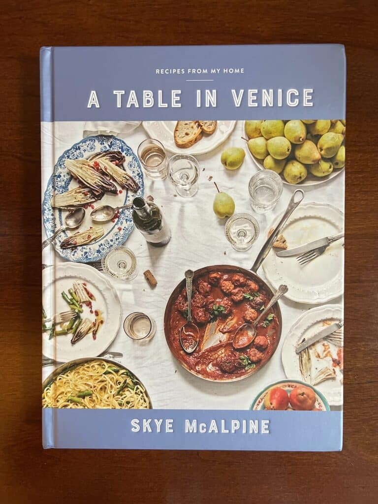 a table in venice authentic Italian cookbook